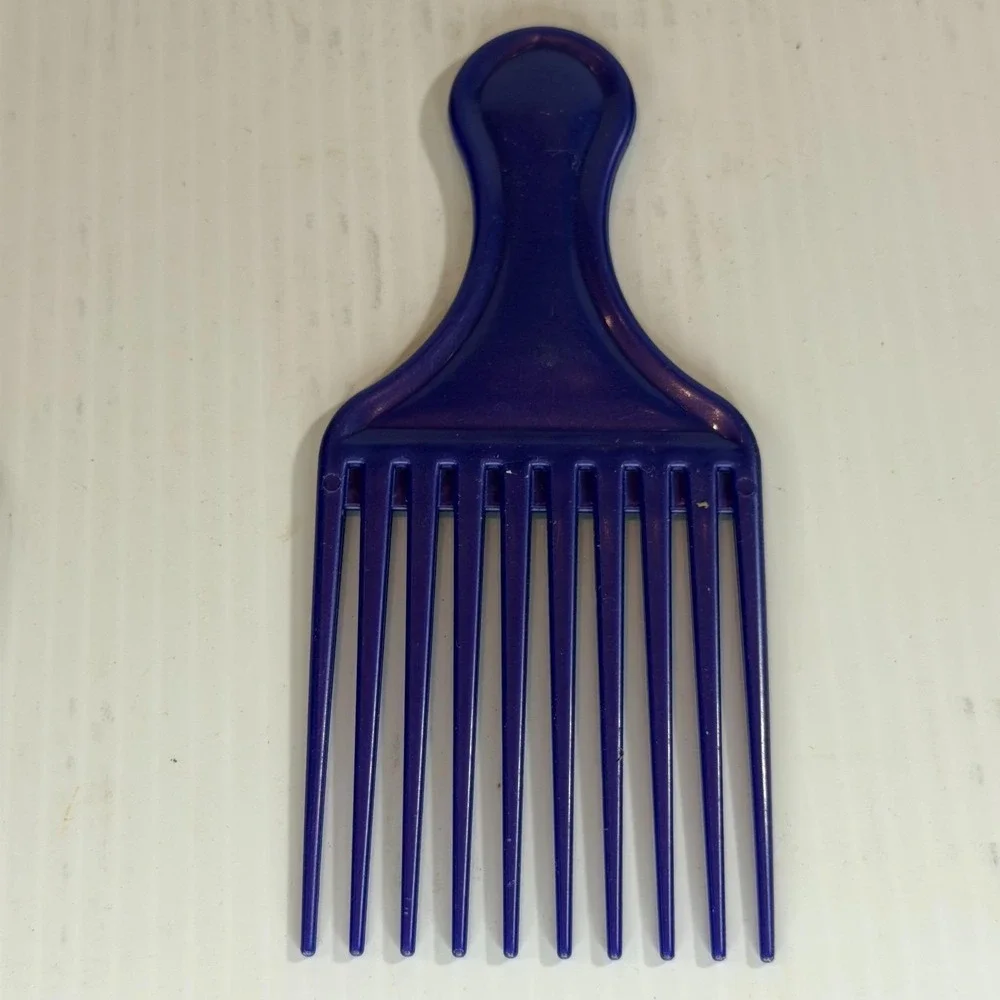 Vintage‎ Goody Lift Comb Hair Pick Lot of 2 Retro 1980s 1990s Gray Purple